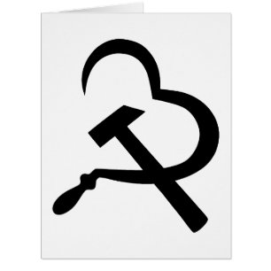 Faucille Et Marteau, Cœur, Amour, Communisme