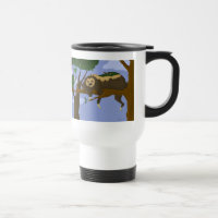 Faule Sloth-Kaffee-Tasse
