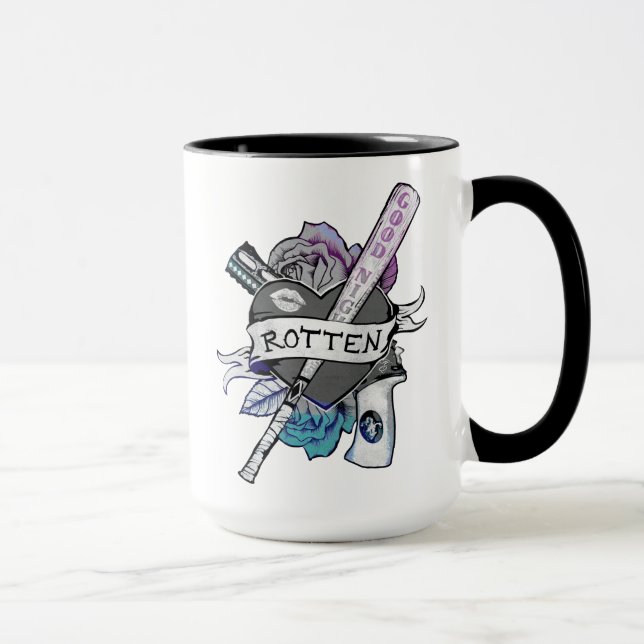 "Faule" Tätowierungs-Kunst der Tasse (Rechts)