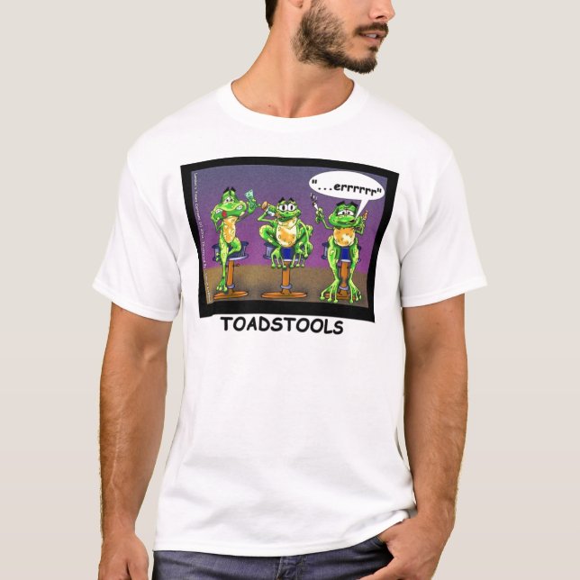 Faulen Frösche aka Toadstools Lustige Geschenke &  T-Shirt (Vorderseite)