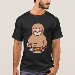 Faulenzer-Faulenzer Ironischer Niedlicher Faultier T-Shirt