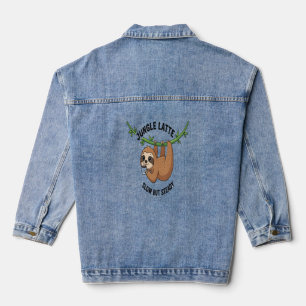 Faulenzer-Kaffee Jeansjacke