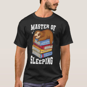 Faulenzer mit Buchmeister T-Shirt