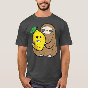 Faulenzer mit Zitronenfrüchten, Niedliche Zitronen T-Shirt