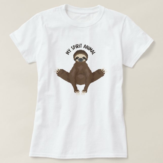 Faulenztier T-Shirt (Design vorne)
