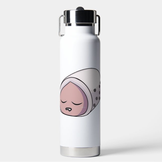 Fauler Affe Trinkflasche (Vorderseite)