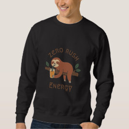 Fauler Faultier – Lustige süße schläfrige Vibes Sweatshirt