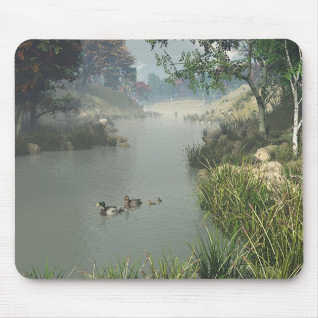 Fauler Fluss Mousepad (Vorne)