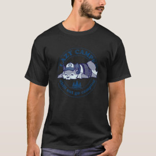 Fauler Fuchs Scout Camping Sommerlager Süß Blau An T-Shirt