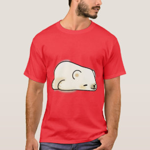 Fauler Kleiner Eisbär T-Shirt