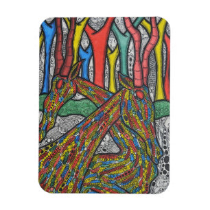 Fauler Nachmittag Magnet