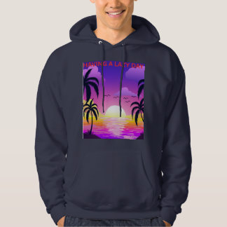 Fauler Sonnentag-Hoodie Hoodie