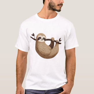 Faules Design mit Faultier Chill T-Shirt