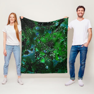 Faules Mosaik aus Wasserbecken der Pflanze Nachtte Fleecedecke