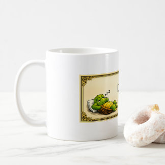 Faules Schildkrötendiplom Kaffeetasse