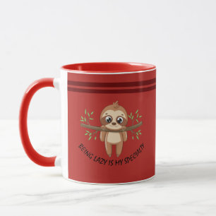 Faulheit ist meine Spezialität Niedliche Slotvor Tasse