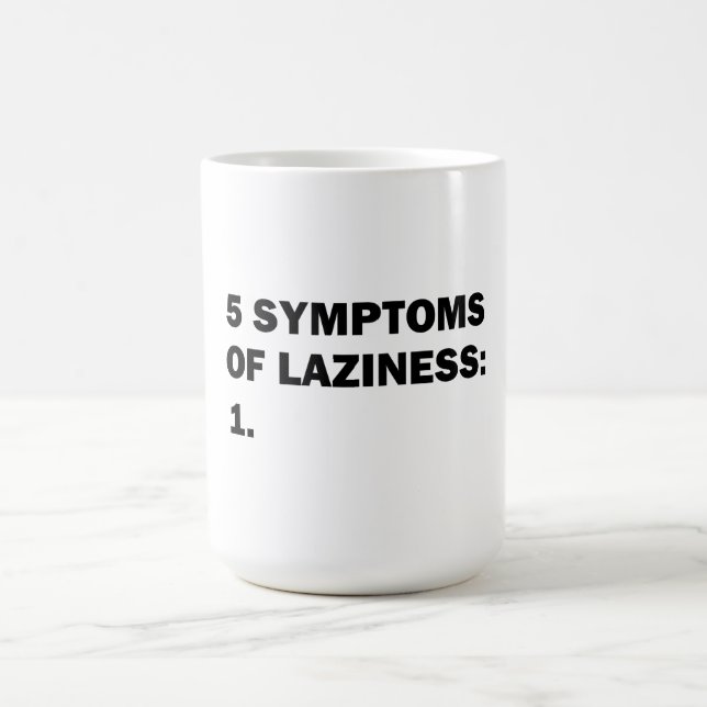 Faulheit Kaffeetasse (Mittel)