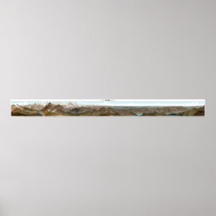 FAULHORN Swiss Alps Panorama 360° Poster