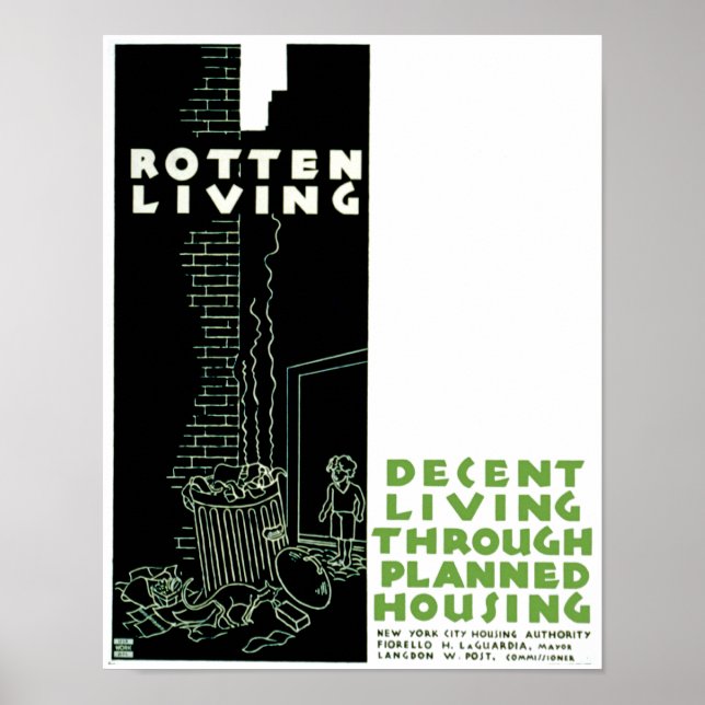 Fauliges Leben Poster (Vorne)