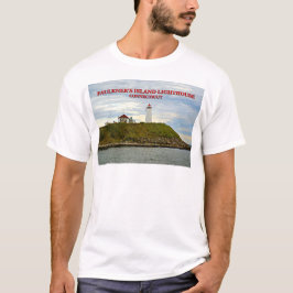 Faulkner's Island Lighthouse, Connecticut T - Shir T-Shirt