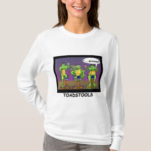 Faulpelze Frösche aka Toadstools Lustige Geschenke T-Shirt