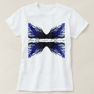 Faultier Abstrakt 7 Todsünden Alcohol Ink Kunst T-Shirt