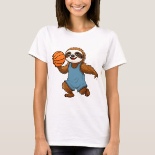 Faultier Basketball T-Shirt