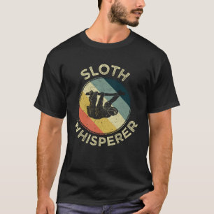 Faultier-Flüsterer Tier Haustiere Zoo Faultiere T-Shirt