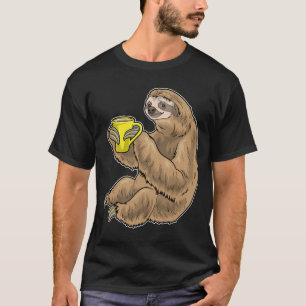 Faultier Kaffeetasse T-Shirt