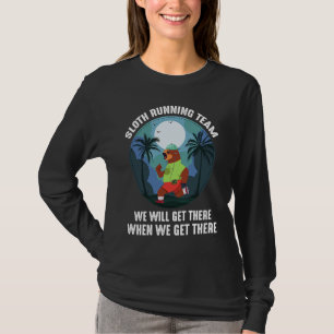 Faultier Laufteam Lauf Faules Faultier Vintage T-Shirt