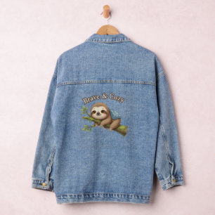 Faultier – Meister der Schlafenszeit Jeansjacke
