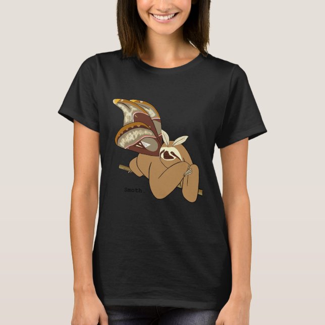 Faultier + Moth = Smoth T-Shirt (Vorderseite)