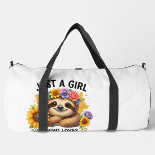 Faultier Nur ein Mädchen das Faultiere liebt Duffle Bag