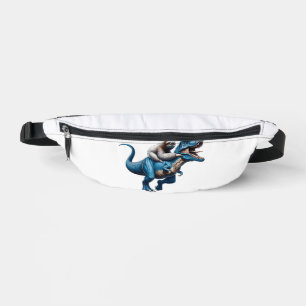 Faultier Reitet T-Rex Dinosaurier Liebhaber T-Shir Bauchtasche