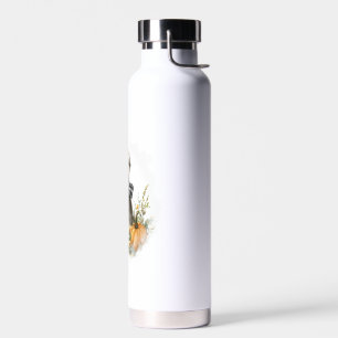 Faultier-Shirt Tiere Herbst Kürbis Trinkflasche