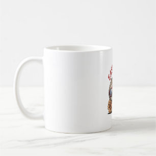 Faultier Sonnenblume 4. Juli Kaffeetasse