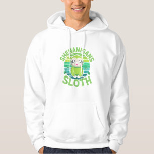 Faultier St Patricks Day Faultier Schelmereien Süß Hoodie