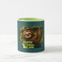 Faultier Stressfrei Seelen-Tasse