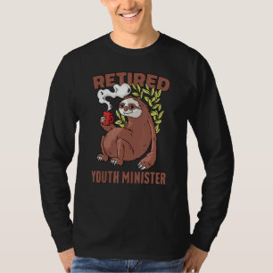 Faultier trinkt Kaffee Ruhestand 1 T-Shirt