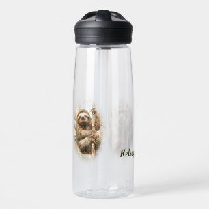 Faultier und Brüllaffe Trinkflasche