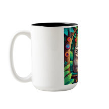 Faultier- und Koala-Kaffeetasse