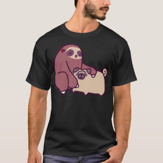 Faultier und Mops T-Shirt