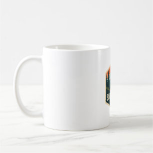 Faultier-Wander-Shirt Vintage-Trail-Buddy-Design Kaffeetasse
