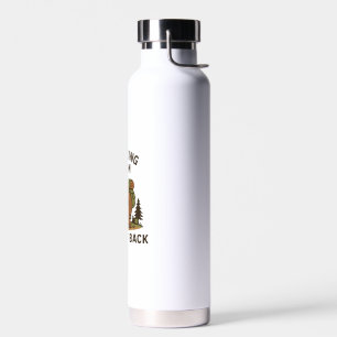 Faultier-Wanderteam � Bin gleich zurück  Lustiges  Trinkflasche