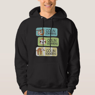 Faultierliebhaber Colin Sommers Geschenk Hoodie