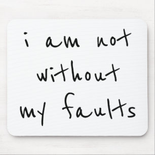 Faults Maus-Pad Mousepad