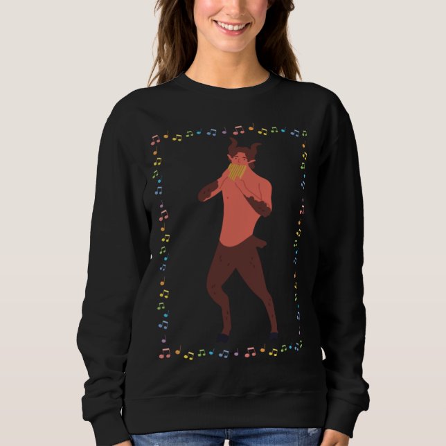 Faun  Ancient Greece Music Roman Greek Mythology M Sweatshirt (Vorderseite)