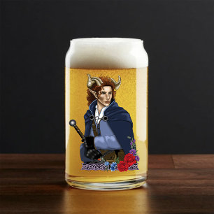 Faun gehörnter Fae Fantasy  Dosenglas