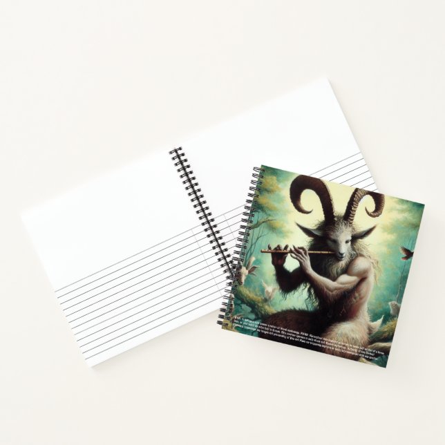 Faun - Pan Hardcover Notizbuch (Innenseite)