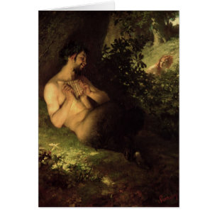 Faun und Nymphe, 1868